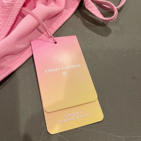 Stoney Clover Lane x Target Textured Side-Tie Bikini Bottom - Picture 5 of 5